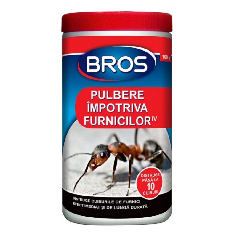 Set 2 x Pulbere Impotriva Furnicilor Bros, 100 g