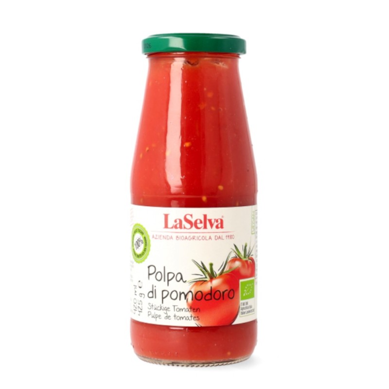 Set 2 x Pulpa de Rosii Bio, LaSelva, 425 g