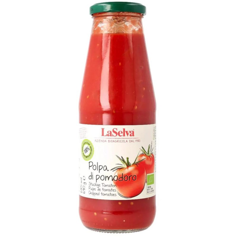 Set 2 x Pulpa de Rosii, La Selva, Bio, 690 g