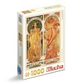 Set 2 x Puzzle 1000 Piese D-Toys, Alphonse Mucha, Moet & Chandon, Imperial and White Star