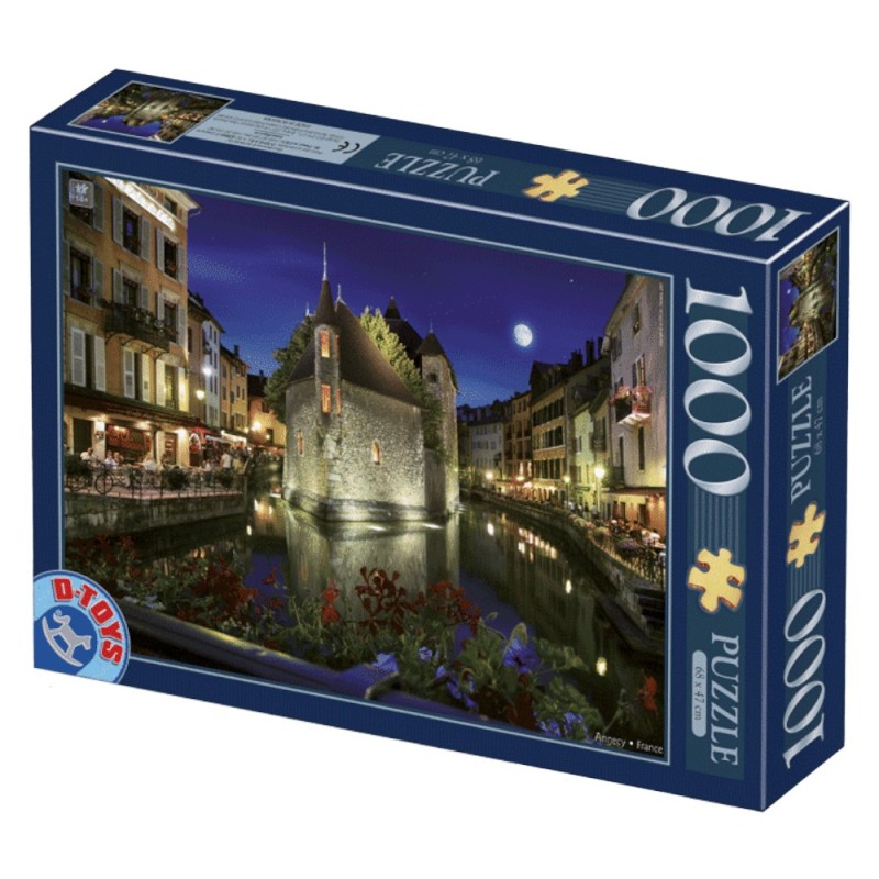 Set 2 x Puzzle 1000 Piese D-Toys, Annecy, Franta