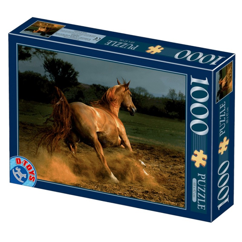 Set 2 x Puzzle 1000 Piese D-Toys, Cal Murg