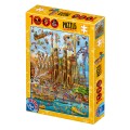 Set 2 x Puzzle 1000 Piese D-Toys, Cartoon Sagrada Familia