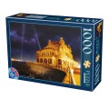Set 2 x Puzzle 1000 Piese D-Toys, Cazinoul din Constanta, Noaptea