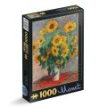 Set 2 x Puzzle 1000 Piese D-Toys, Claude Monet, Poppies