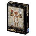 Set 2 x Puzzle 1000 Piese D-Toys, Egiptul Antic