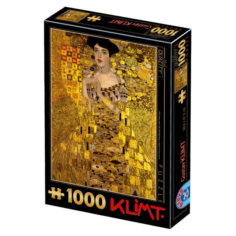 Set 2 x Puzzle 1000 Piese D-Toys, Gustav Klimt, Adele Bloch-Bauer I.