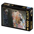 Set 2 x Puzzle 1000 Piese D-Toys, Gustav Klimt, Death and Life