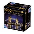 Set 2 x Puzzle 1000 Piese D-Toys, Podul Tower Bridge Londra
