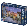 Set 2 x Puzzle 1000 Piese D-Toys, Rothenburg, Germania