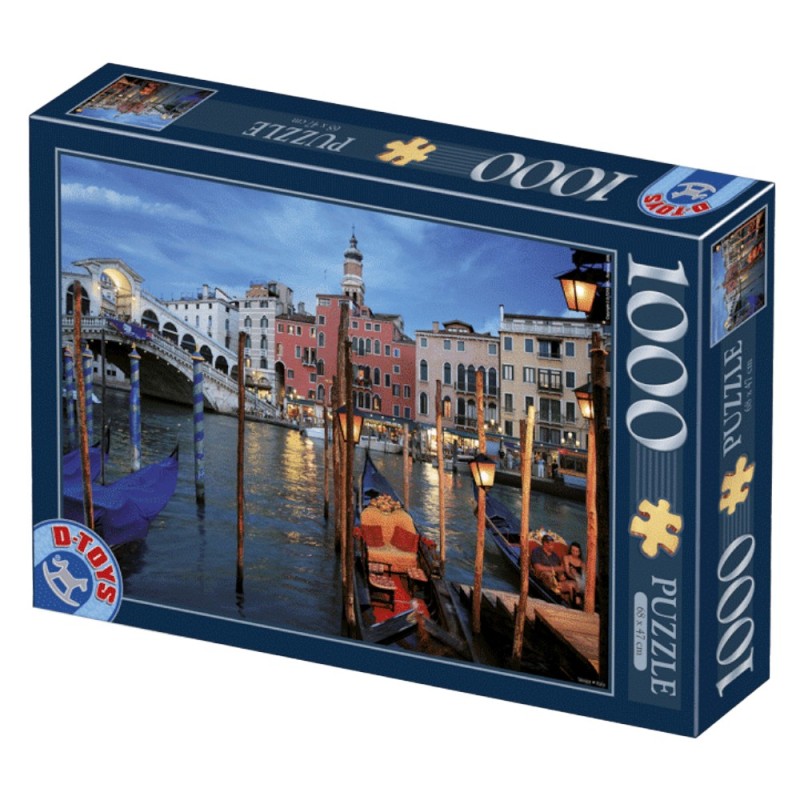 Set 2 x Puzzle 1000 Piese D-Toys, Venetia