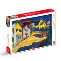 Set 2 x Puzzle 1000 Piese pentru Adulti, Deico, Wassily Kandinsky, Murnau Burggrabenstrasse