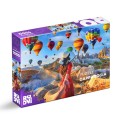 Set 2 x Puzzle 1000 Piese Roovi, Baloane Cappadocia Turcia