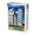Set 2 x Puzzle 500 Piese, D-Toys, Turnul din Pisa