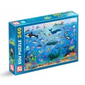 Set 2 x Puzzle Educational 240 Piese, Roovi, Animale din Ocean