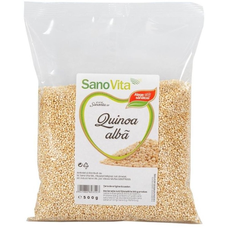 Set 2 x Quinoa Alba, Sanovita, 500 g