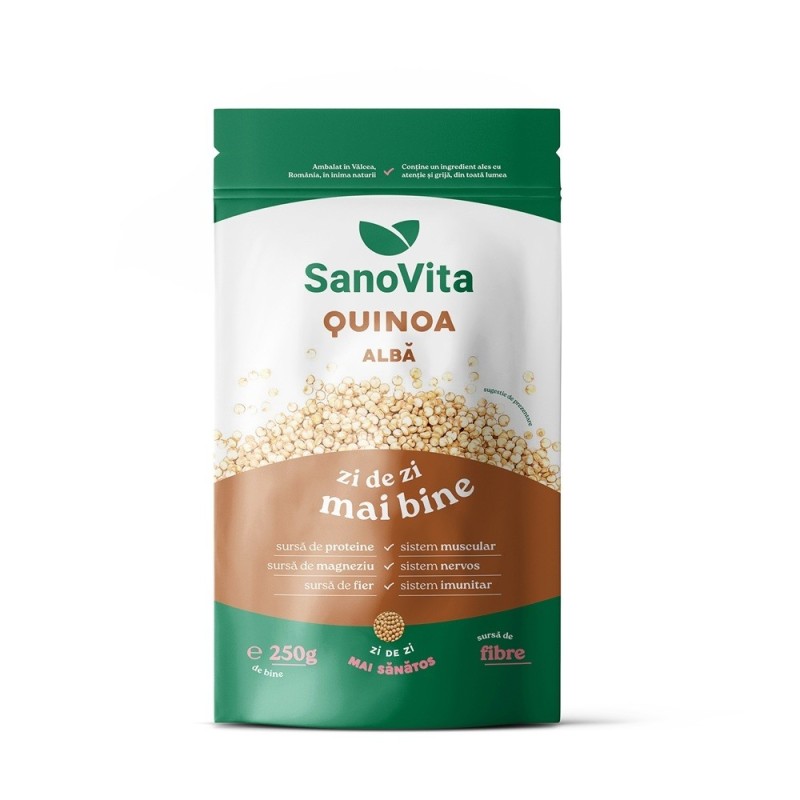 Set 2 x Quinoa Alba, Sanovita Zipper, 250 g