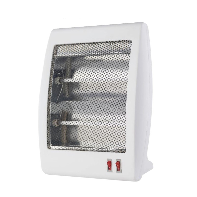 Set 2 x Radiator Electric cu Quatrz Victronic, Putere 800W, 2 Trepte Putere, Alb