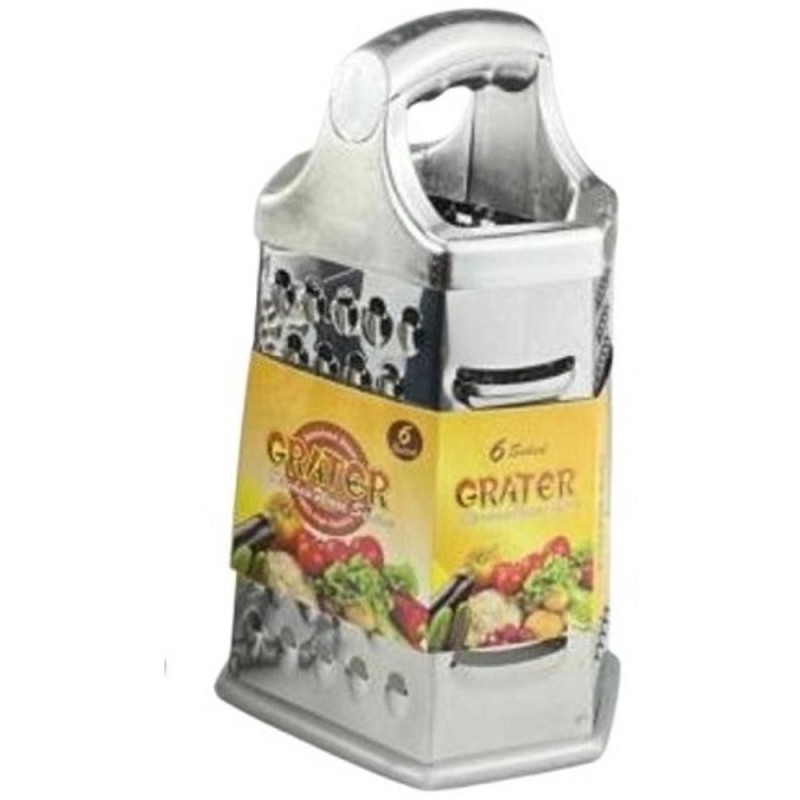 Set 2 x Razatoare cu 6 Laturi, Grunberg, 23 cm, din Inox, Maner Rotund