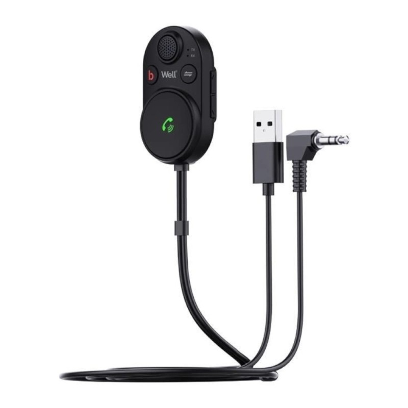 Set 2 x Receptor Bluetooth Carkit Auto Beat, Well