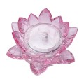 Set 2 x Recipient din Sticla pentru Manichiura Luxorise, Pink Flower