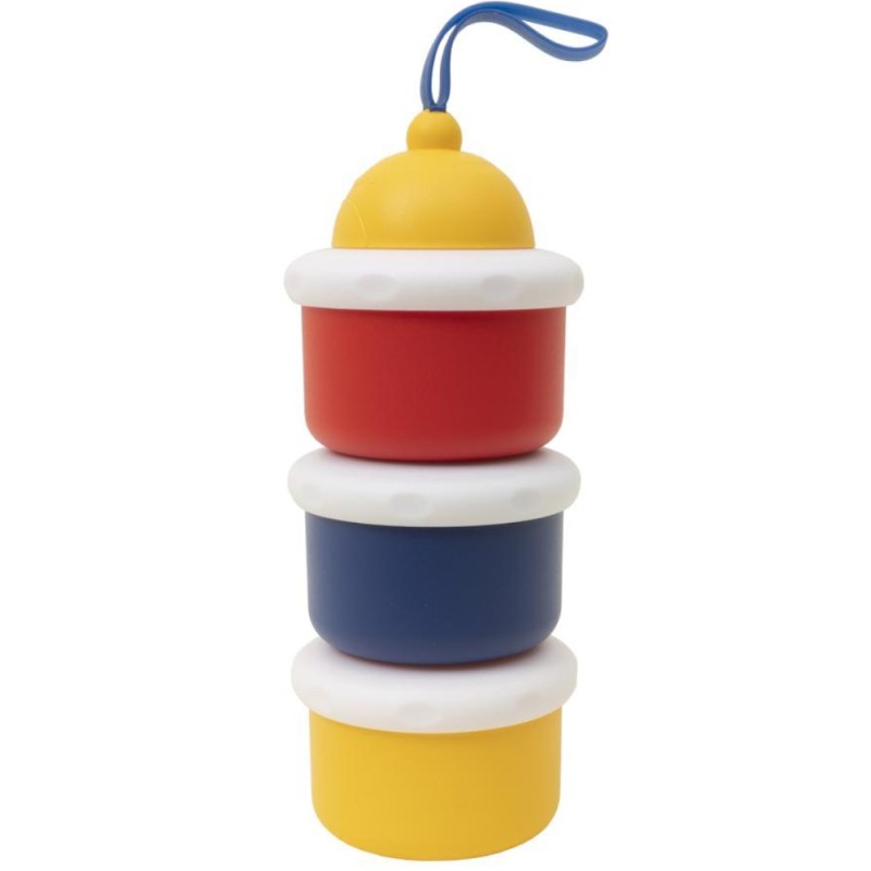 Set 2 x Recipient pentru Lapte Praf, 20 x 7.5 cm, 3 Copartimente