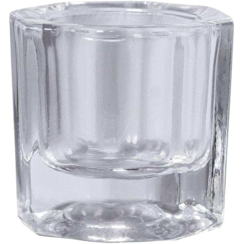 Set 2 x Recipient pentru Solutie Acrilica, din Sticla, Prima, 3x3cm