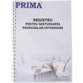 Set 2 x Registru Gestionare Produse Veterinare, Prima, A4, 100 File