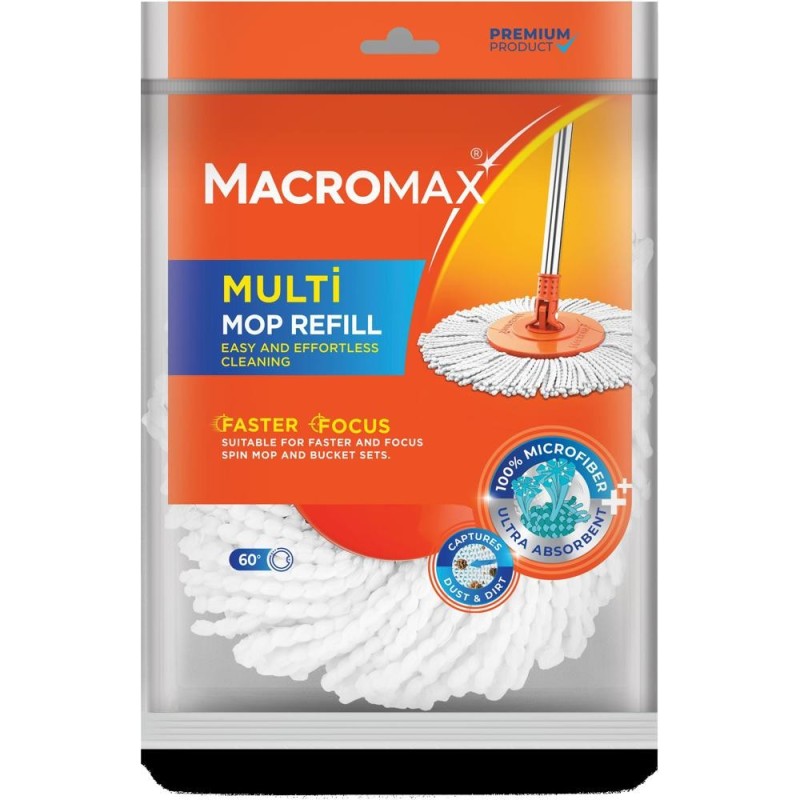 Set 2 x Rezerva pentru Mop Macromax Multi