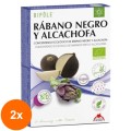 Set 2 x Ridiche Neagra si Anghinare Bio, 200ml 20x10ml Bipole