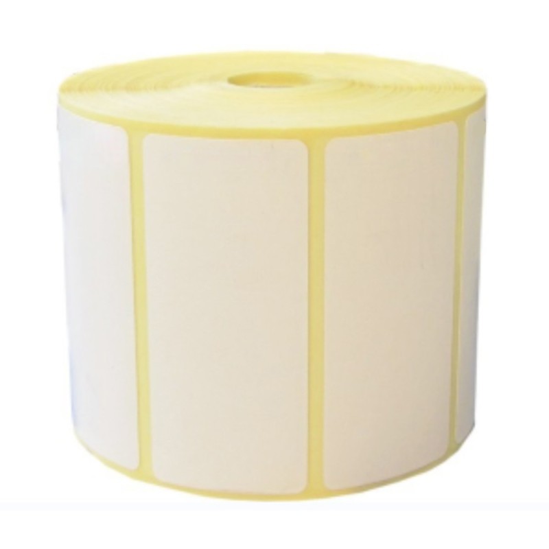 Set 2 x Rola Etichete Autocolante, Direct Termice, 100 x 70 mm, 755 Etichete / Rola