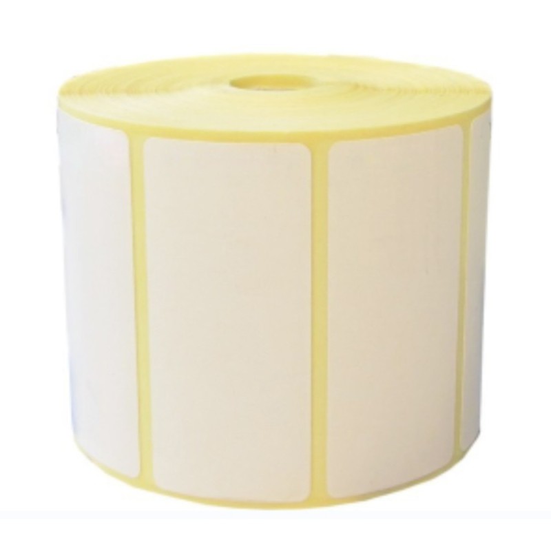 Set 2 x Rola Etichete Autocolante, Direct Termice, 58 x 75 mm, 520 Etichete / Rola