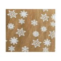 Set 2 x Rola Hartie pentru Ambalat, Model Fulgi de Nea, 70 cm x 180 m