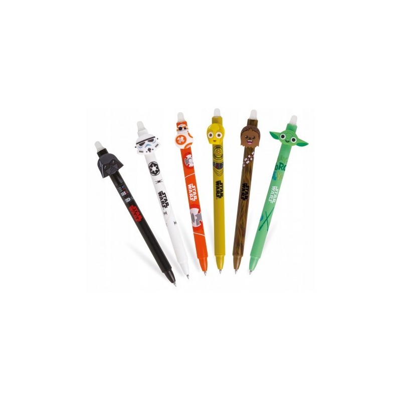 Set 2 x Roller cu guma vf 0.5 mm Star Wars, Albastru