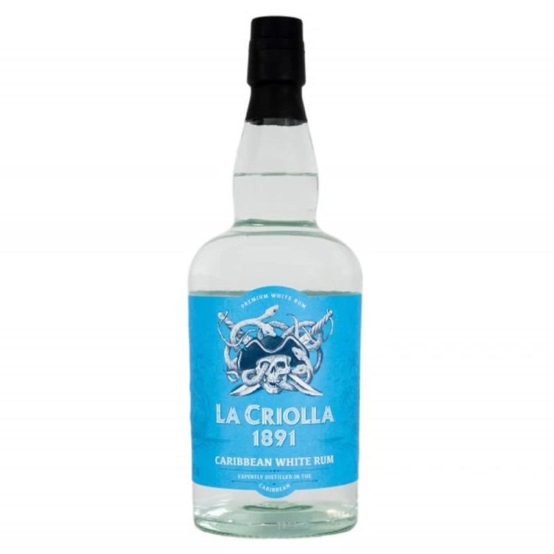 Set 2 x Rom Alb La Criolla 40% Alcool, 0.7 l