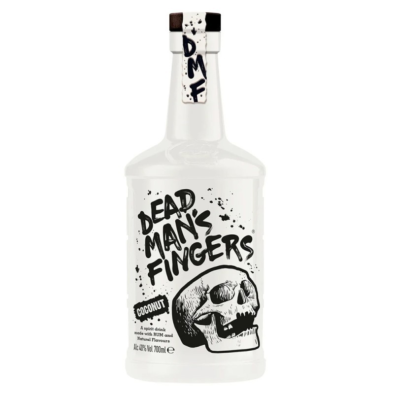 Set 2 x Rom cu Cocos Dead Mans Fingers 37.5% Alcool, 0.7 l