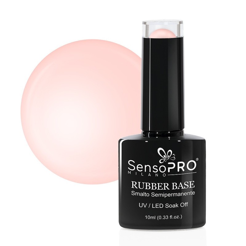 Set 2 x Rubber Base Gel SensoPRO Milano 10 ml, 59 Classic French