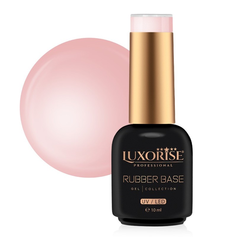 Set 2 x Rubber Base Luxorise, Blushing Beauty 10 ml