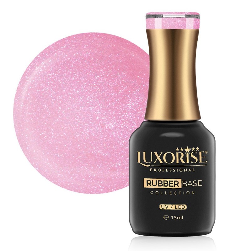 Set 2 x Rubber Base Luxorise Galaxy Collection, Raspberry Silk 15 ml