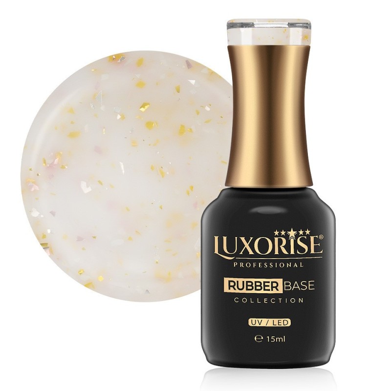 Set 2 x Rubber Base Luxorise Glamour Collection, Gold Scent 15 ml
