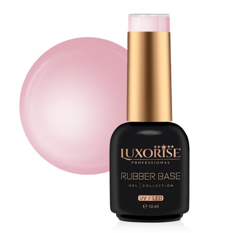 Set 2 x Rubber Base Luxorise, Imperial Rose 10 ml