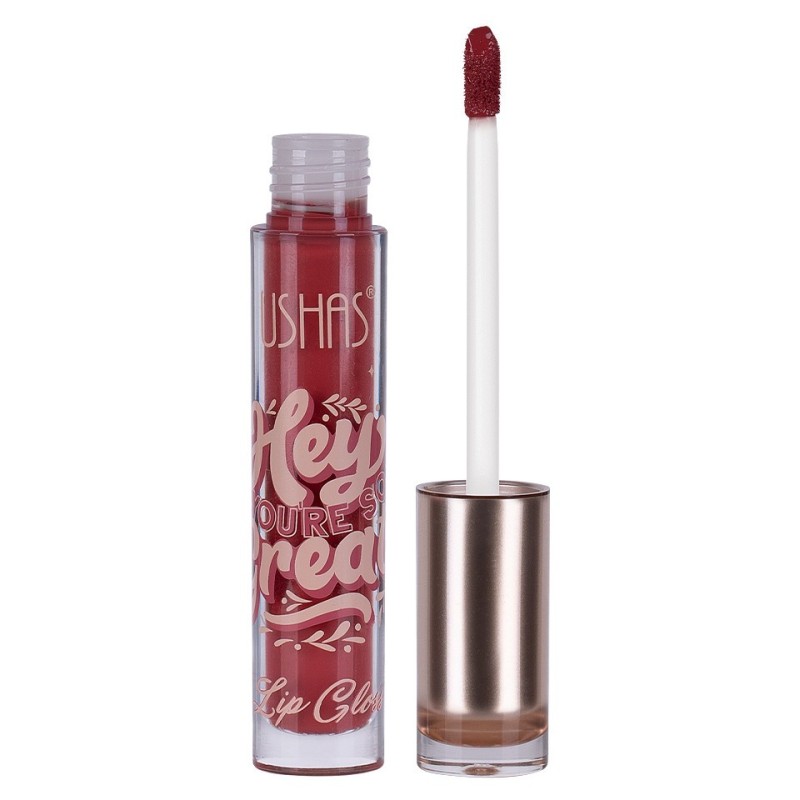 Set 2 x Ruj Lichid Mat Ushas Hey You'Re So Great Lip Gloss 10