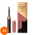 Set 2 x Ruj Lichid Max Factor Lipfinity 24H, 160 Iced, 4.2 g