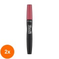 Set 2 x Ruj Lichid Rimmel Lasting Finish Provocalips, 210 Pinkcase of Emergency, 3.9 g