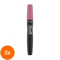 Set 2 x Ruj Lichid Rimmel Lasting Finish Provocalips, 410 Pinky Promise, 3.9 g
