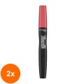 Set 2 x Ruj Lichid Rimmel London Lasting Finish Provocalips, 730 Make a Mauve, 3.9 g