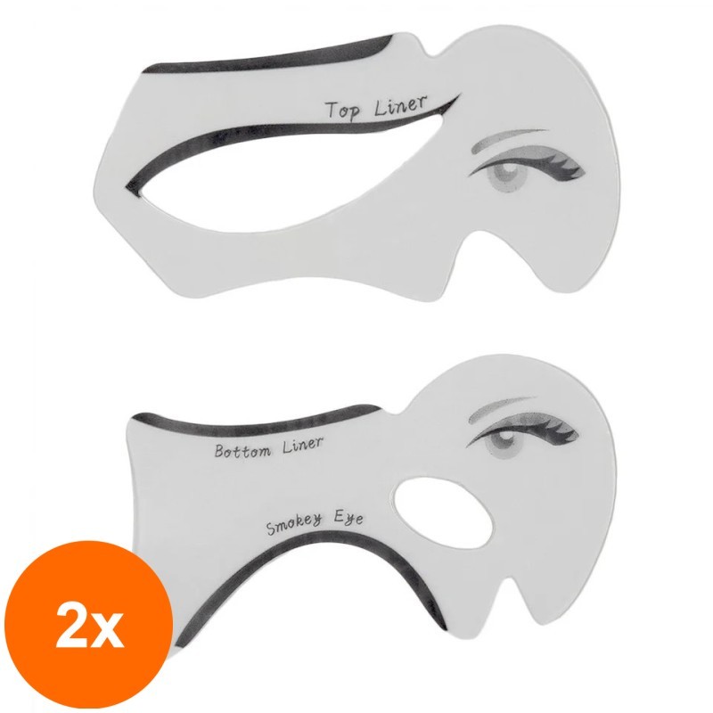 Set 2 x Sablon Eyeliner + Sablon Smokey Eyes SensoPRO Milano