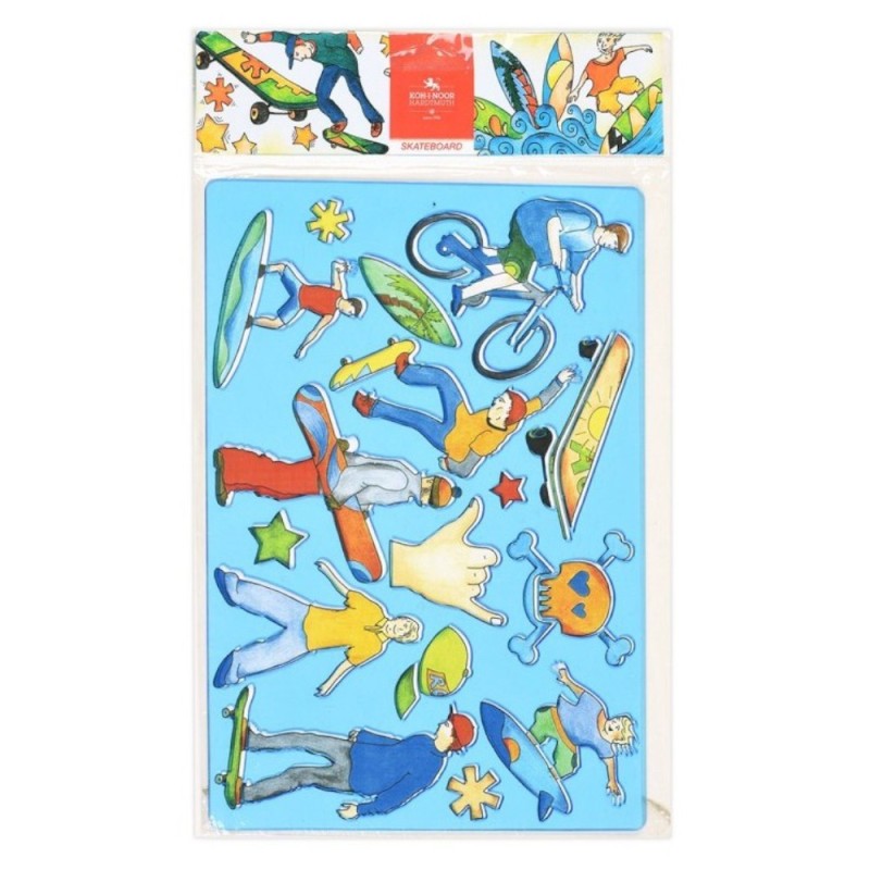 Set 2 x Sablon Mare cu 15 Sport Extrem