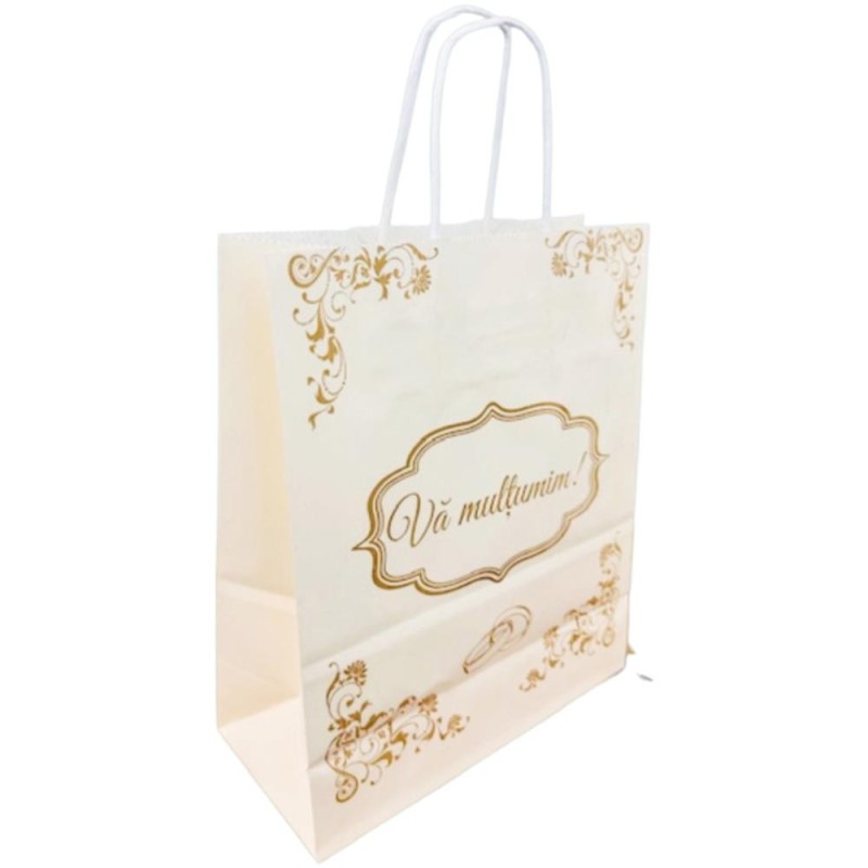 Set 2 x Sacose Hartie, Va Multumim, 100 Bucati, 300 Coli/kg, 10 kg