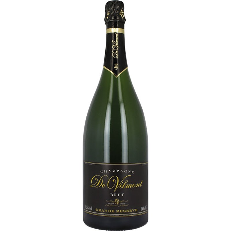Set 2 x Sampanie De Vilmont, Brut, Grande Reserve Premier Cru, 12,5%, 0.75 l